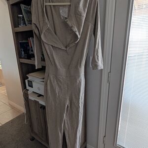 Free People Tan Jumpsuit